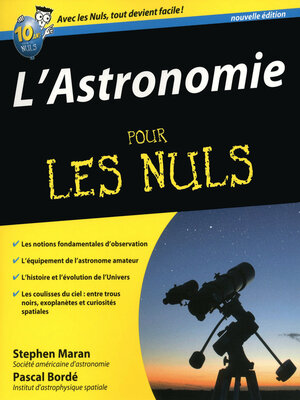 cover image of L'Astronomie Pour les Nuls